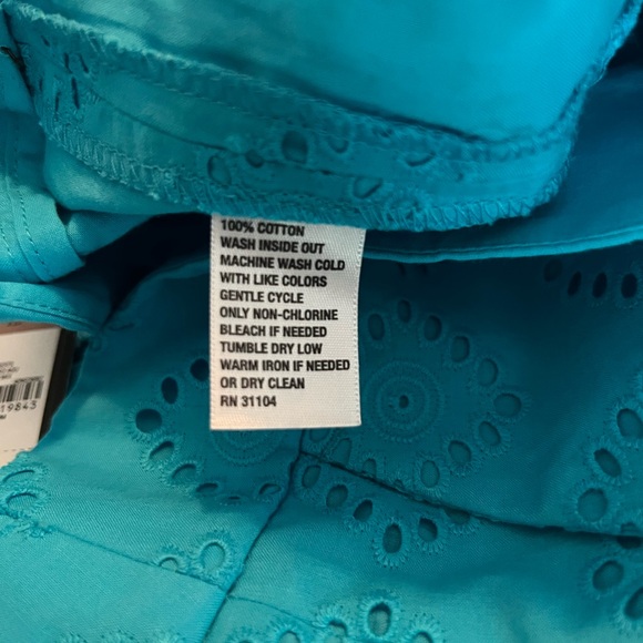 NWT Crown and Ivy Aqua Blue Shorts - Picture 8 of 8